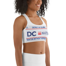 Load image into Gallery viewer, DC NATIVE LICENSE PLATE Sports Bra
