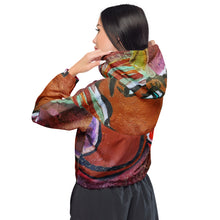 Load image into Gallery viewer, HEAD WRAP GLORY Women’s Cropped Windbreaker
