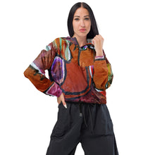 Load image into Gallery viewer, HEAD WRAP GLORY Women’s Cropped Windbreaker
