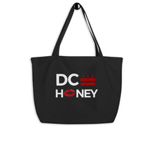Load image into Gallery viewer, DC HONEY FLAG LOGO Large organic tote bag
