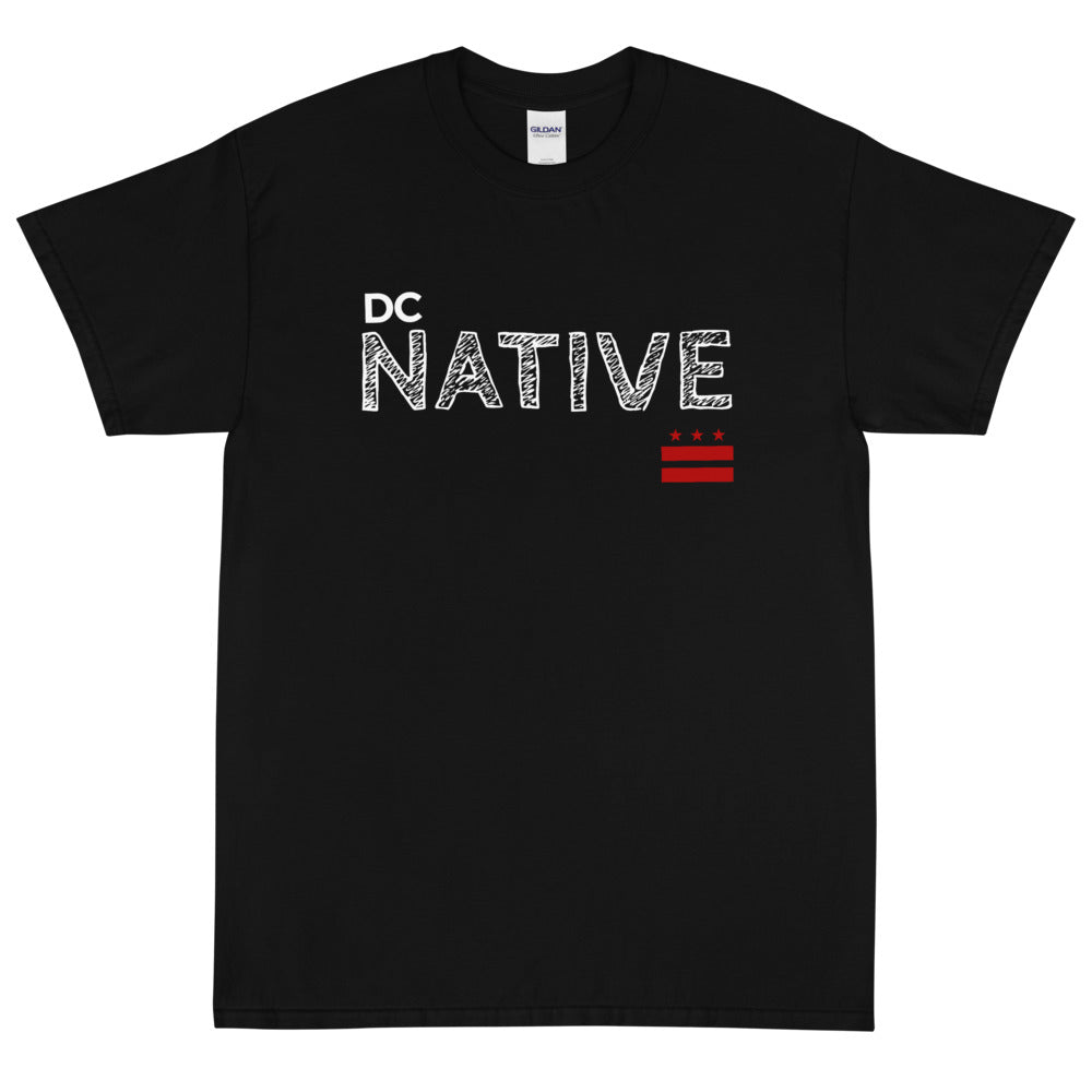 DC NATIVE WITH FLAG Short Sleeve T-Shirt