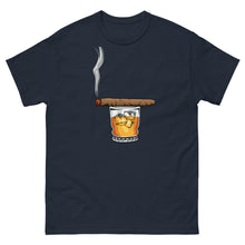 Load image into Gallery viewer, Cigar and Whiskey Men&#39;s heavyweight tee
