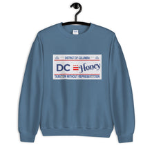 Load image into Gallery viewer, DC Honey License Plate Unisex Sweatshirt
