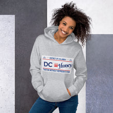 Load image into Gallery viewer, DC HONEY LICENSE PLATE  Unisex Hoodie
