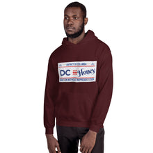 Load image into Gallery viewer, DC License Plate Unisex Hoodie
