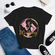 Load image into Gallery viewer, DC HONEY GRAPHIC LOGO Women&#39;s short sleeve t-shirt
