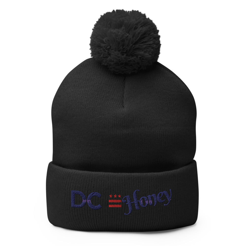 DC HONEY Pom-Pom Beanie