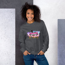 Load image into Gallery viewer, DC HONEY Pink Cadillac Unisex Sweatshirt
