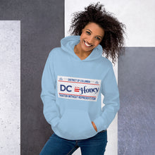 Load image into Gallery viewer, DC HONEY LICENSE PLATE  Unisex Hoodie
