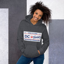 Load image into Gallery viewer, DC HONEY LICENSE PLATE  Unisex Hoodie
