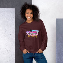 Load image into Gallery viewer, DC HONEY Pink Cadillac Unisex Sweatshirt
