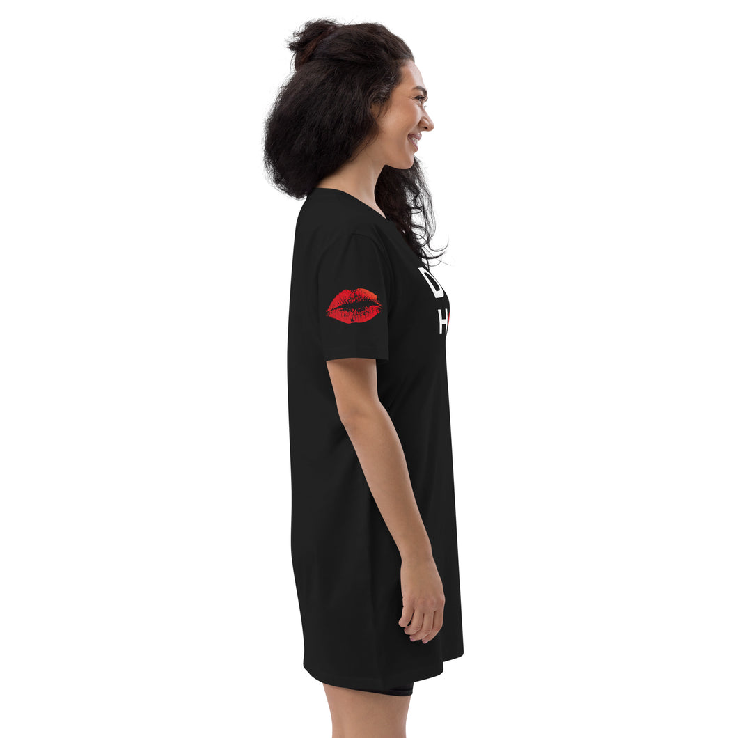 DC HONEY FLAG LOGO Organic cotton t-shirt dress