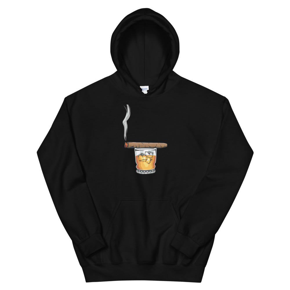 CIGAR AND WHISKEY Unisex Hoodie