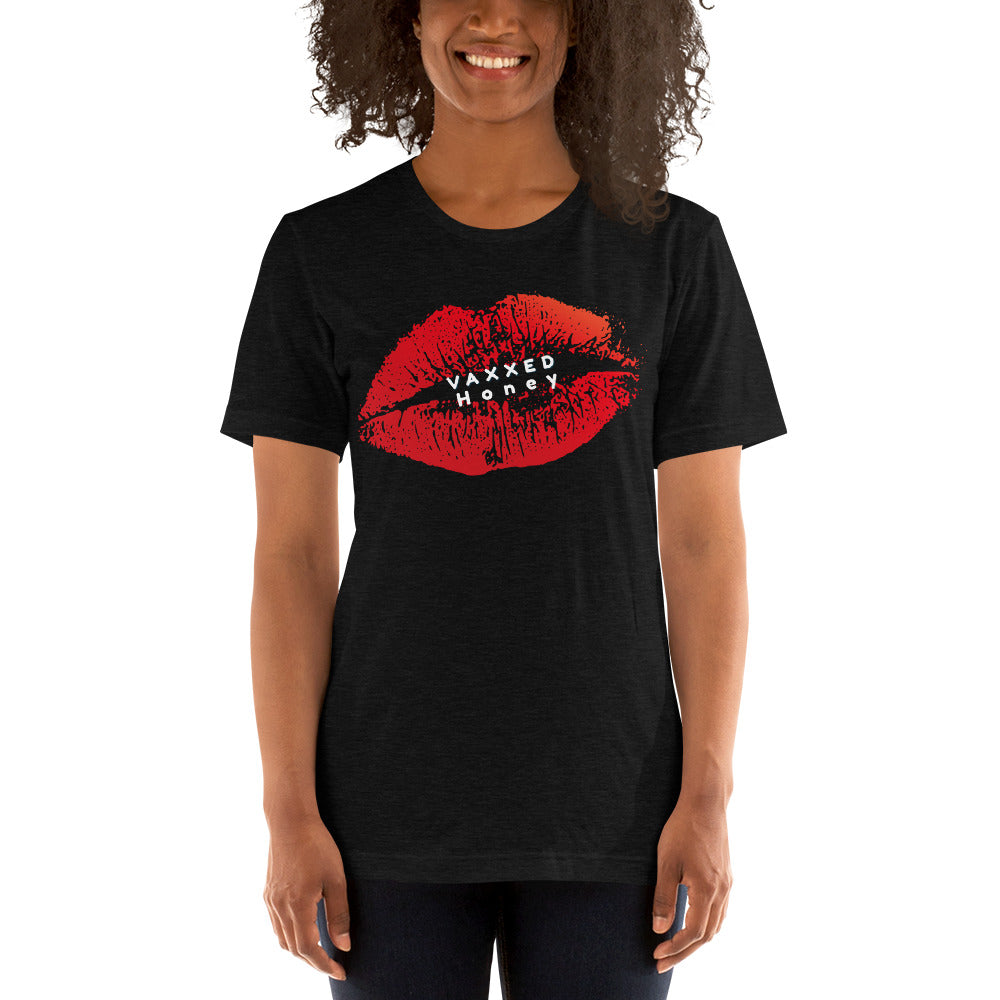 VAXXED HONEY LIPS Short-Sleeve Unisex T-Shirt