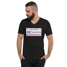 Load image into Gallery viewer, DC  NATIVE Unisex Short Sleeve V-Neck T-Shirt
