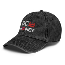Load image into Gallery viewer, DC HONEY FLAG LOGO EMBROIDERED Vintage Cotton Twill Cap

