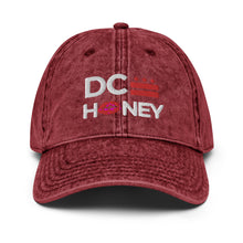 Load image into Gallery viewer, DC HONEY FLAG LOGO EMBROIDERED Vintage Cotton Twill Cap
