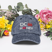 Load image into Gallery viewer, DC HONEY FLAG LOGO EMBROIDERED Vintage Cotton Twill Cap
