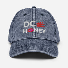 Load image into Gallery viewer, DC HONEY FLAG LOGO EMBROIDERED Vintage Cotton Twill Cap
