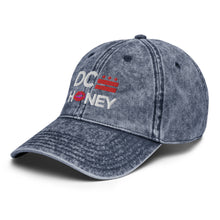 Load image into Gallery viewer, DC HONEY FLAG LOGO EMBROIDERED Vintage Cotton Twill Cap
