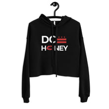 Load image into Gallery viewer, DC HONEY FLAG LOGO/DC FLAG ON THE BACK Crop Hoodie
