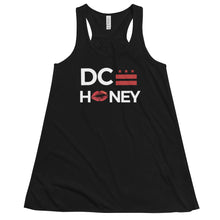 Load image into Gallery viewer, DC HONEY FLAG LOGO Women&#39;s Flowy Racerback Tank
