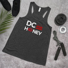 Load image into Gallery viewer, DC HONEY FLAG LOGO Women&#39;s Flowy Racerback Tank
