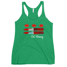 Load image into Gallery viewer, DC HONEY LIPS AND LIPSTICK FLAG Women&#39;s Racerback Tank
