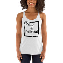 Load image into Gallery viewer, PRISSY and POLITICAL Women&#39;s Racerback Tank
