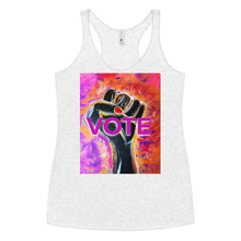 Load image into Gallery viewer, THE SHERO VOTE Women&#39;s Racerback Tank
