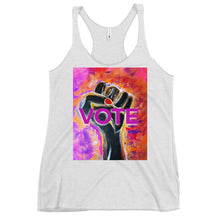 Load image into Gallery viewer, THE SHERO VOTE Women&#39;s Racerback Tank
