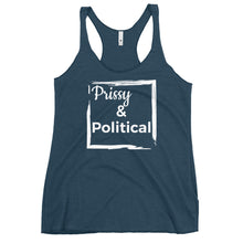 Load image into Gallery viewer, PRISSY and POLITICAL Women&#39;s Racerback Tank
