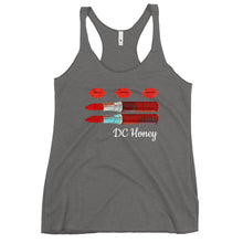 Load image into Gallery viewer, DC HONEY LIPS AND LIPSTICK FLAG Women&#39;s Racerback Tank
