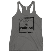 Load image into Gallery viewer, PRISSY and POLITICAL Women&#39;s Racerback Tank
