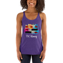 Load image into Gallery viewer, DC HONEY WATERCOLOR Women&#39;s Racerback Tank
