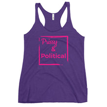 Load image into Gallery viewer, PRISSY and POLITICAL Women&#39;s Racerback Tank
