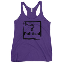 Load image into Gallery viewer, PRISSY and POLITICAL Women&#39;s Racerback Tank
