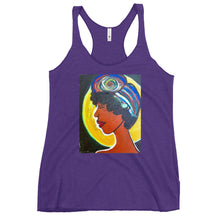 Load image into Gallery viewer, BREATHING BY MOONLIGHT Women&#39;s Racerback Tank
