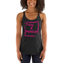 Load image into Gallery viewer, PRISSY and POLITICAL Women&#39;s Racerback Tank

