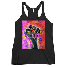 Load image into Gallery viewer, THE SHERO VOTE Women&#39;s Racerback Tank
