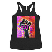 Load image into Gallery viewer, THE SHERO VOTE Women&#39;s Racerback Tank
