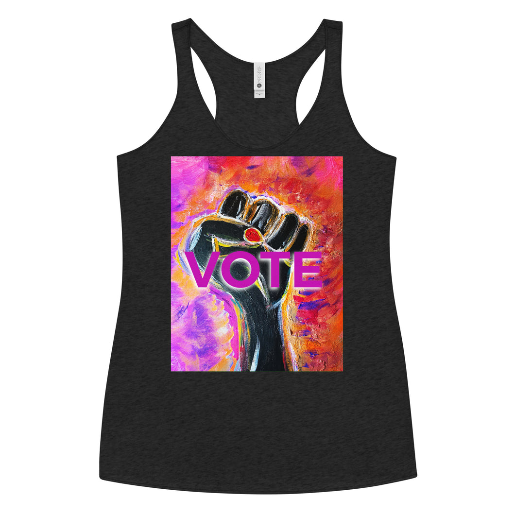 THE SHERO VOTE Women's Racerback Tank