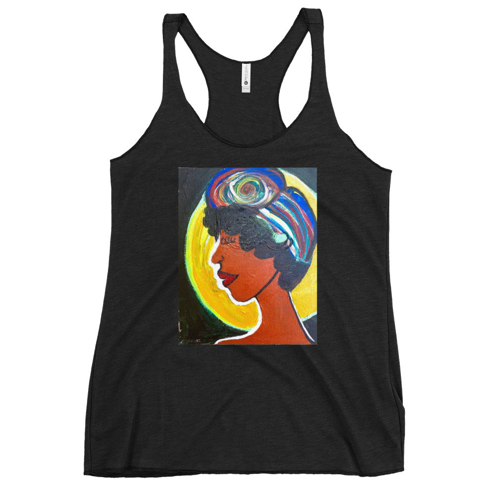 BREATHING BY MOONLIGHT Women's Racerback Tank
