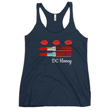 Load image into Gallery viewer, DC HONEY LIPS AND LIPSTICK FLAG Women&#39;s Racerback Tank

