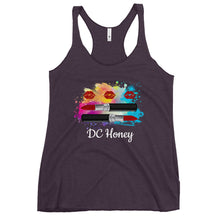 Load image into Gallery viewer, DC HONEY WATERCOLOR Women&#39;s Racerback Tank
