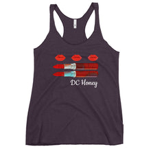 Load image into Gallery viewer, DC HONEY LIPS AND LIPSTICK FLAG Women&#39;s Racerback Tank

