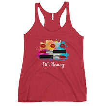 Load image into Gallery viewer, DC HONEY WATERCOLOR Women&#39;s Racerback Tank
