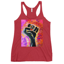 Load image into Gallery viewer, WE FIGHT! Women&#39;s Racerback Tank
