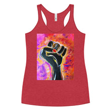 Load image into Gallery viewer, WE FIGHT! Women&#39;s Racerback Tank

