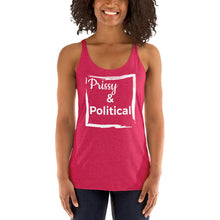 Load image into Gallery viewer, PRISSY and POLITICAL Women&#39;s Racerback Tank
